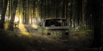 Urban Exploration Mark Uhlenbruch Fotografie -Abandoned VW - Oldtimer